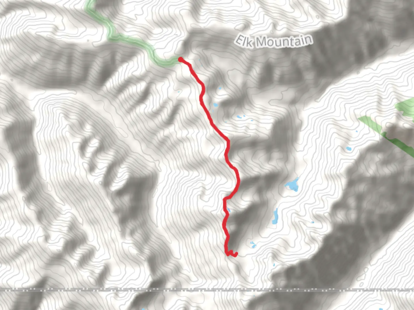 An image depicting the trail Lillian Ridge Way Trail and its surrounding area.