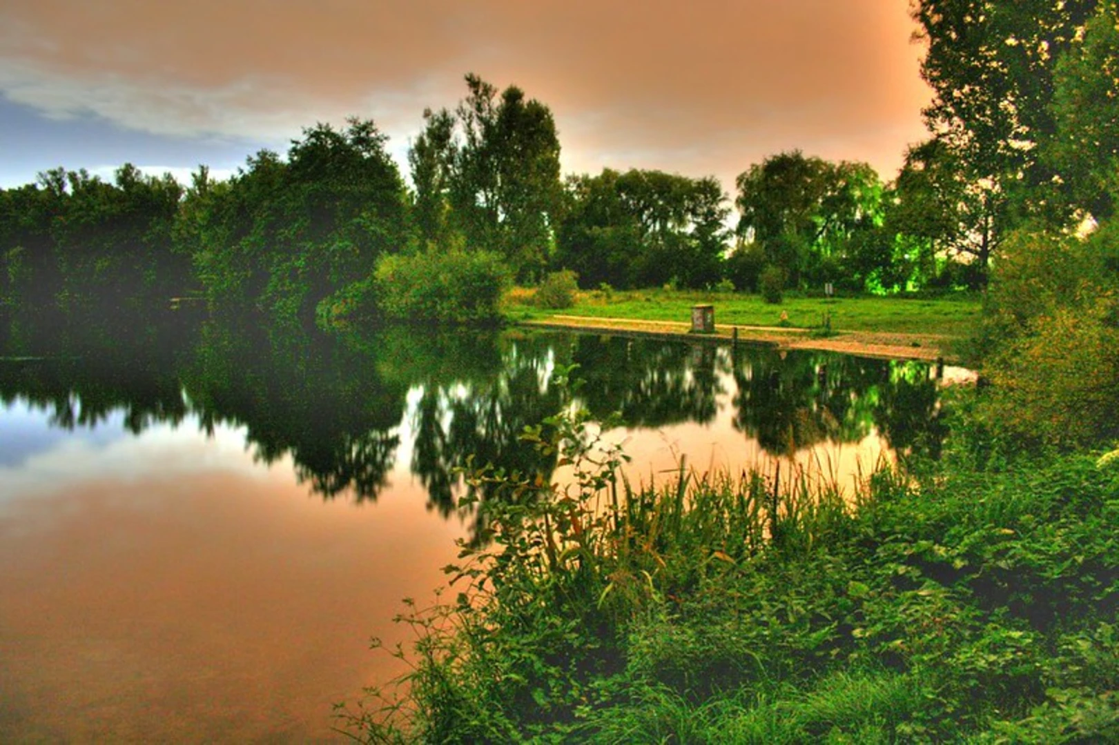 An image depicting the trail Unisee Loop and its surrounding area.