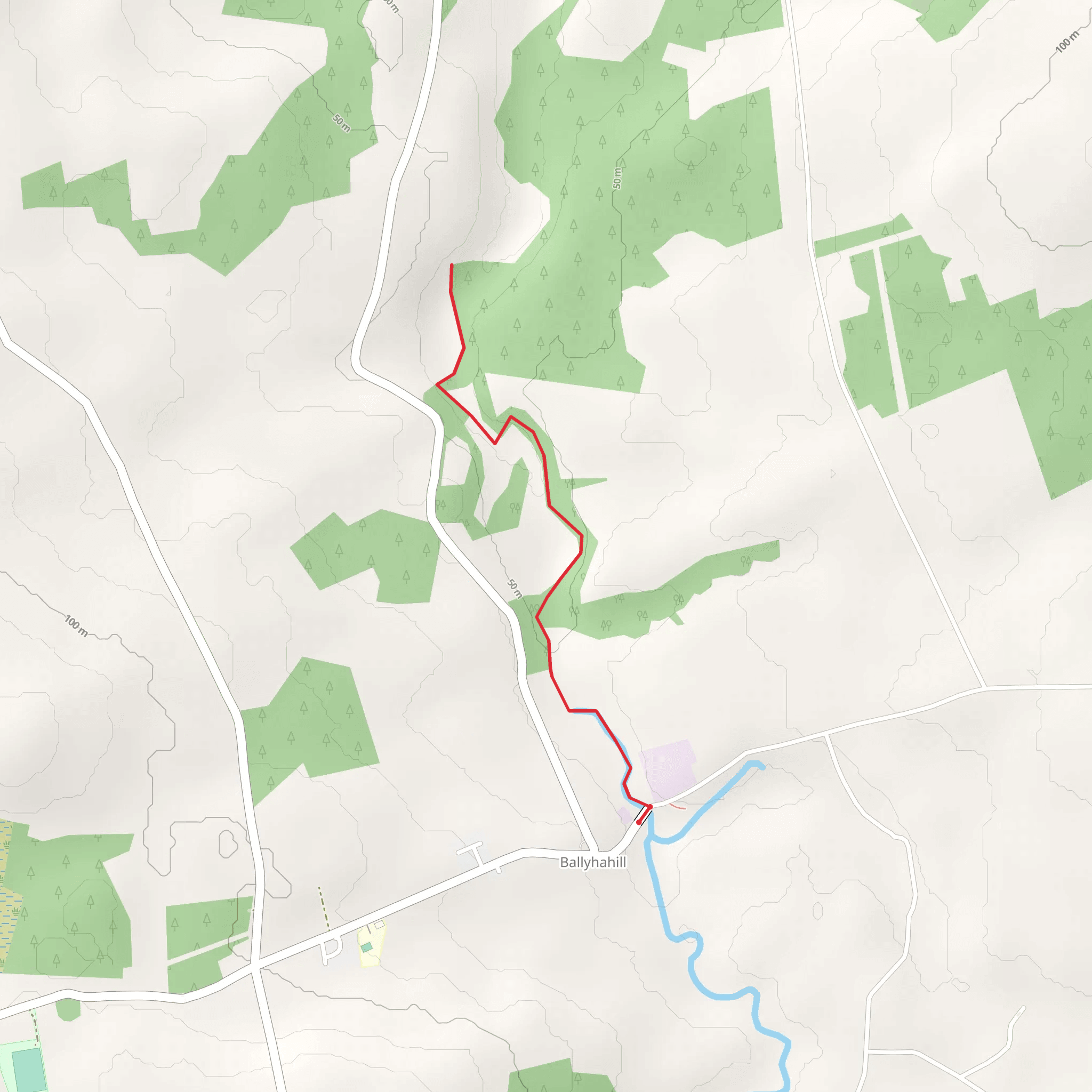 Abha Bhan River Walk mobile static map