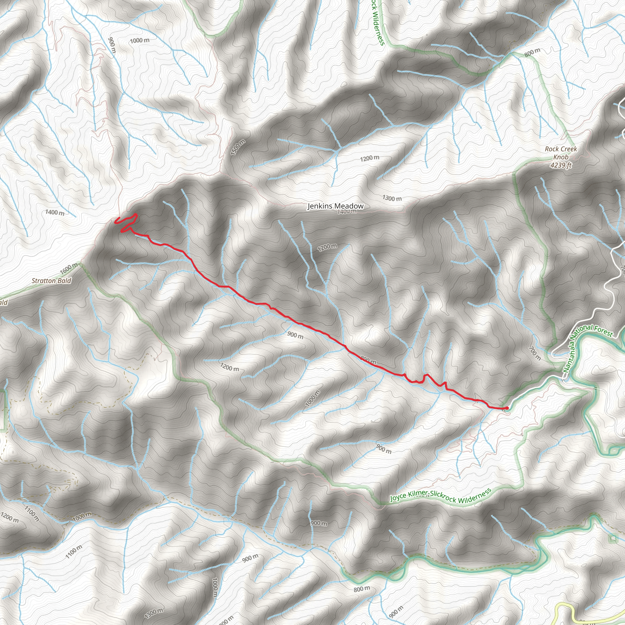 Naked Ground Trail mobile static map