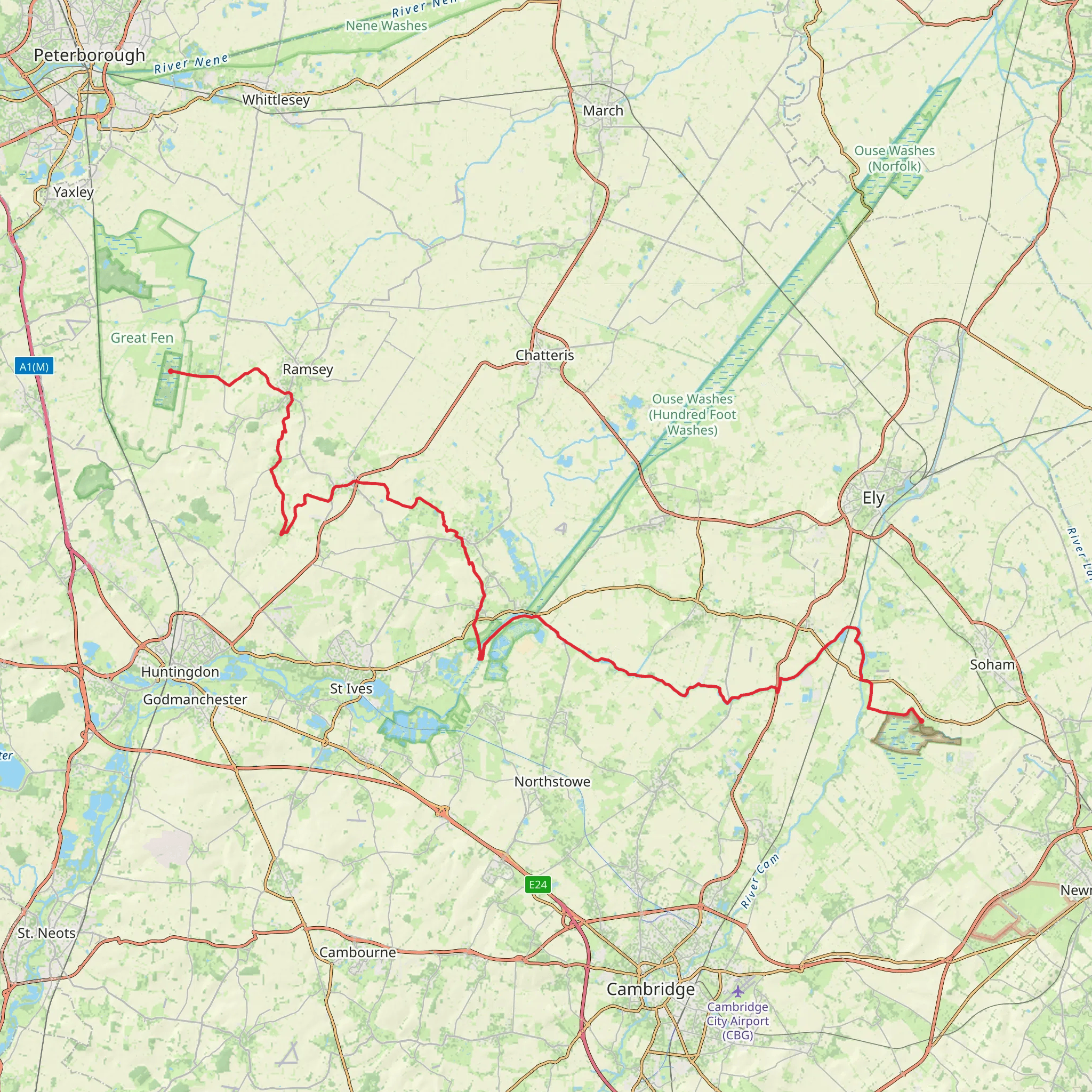 Rothschild Way mobile static map