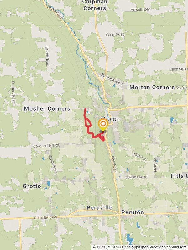 Sovocool Hill Road Loop mobile static map