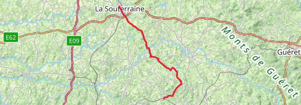 Camino Strasbourg-Saint Jean Pied de Port via Vézelay stage 46 Map