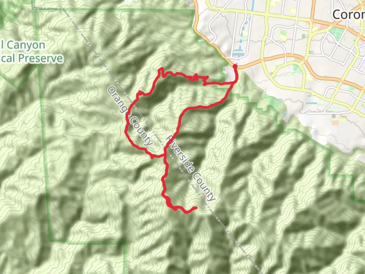 An image depicting the trail Skinsuit Loop Trail and its surrounding area.