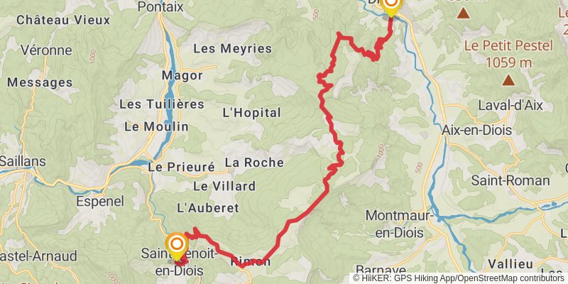 HexaTrek stage 105 Map