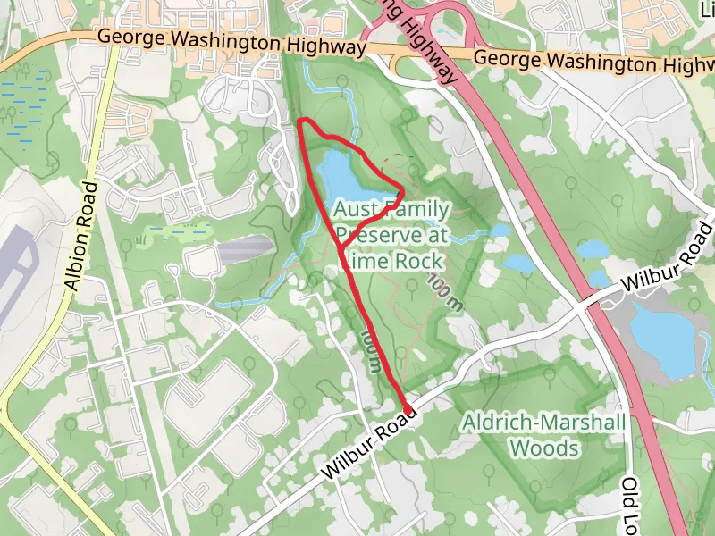 Pond Loop via Railway Trail