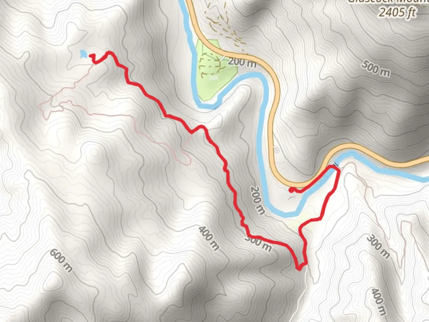 An image depicting the trail Frog Pond Trail and its surrounding area.