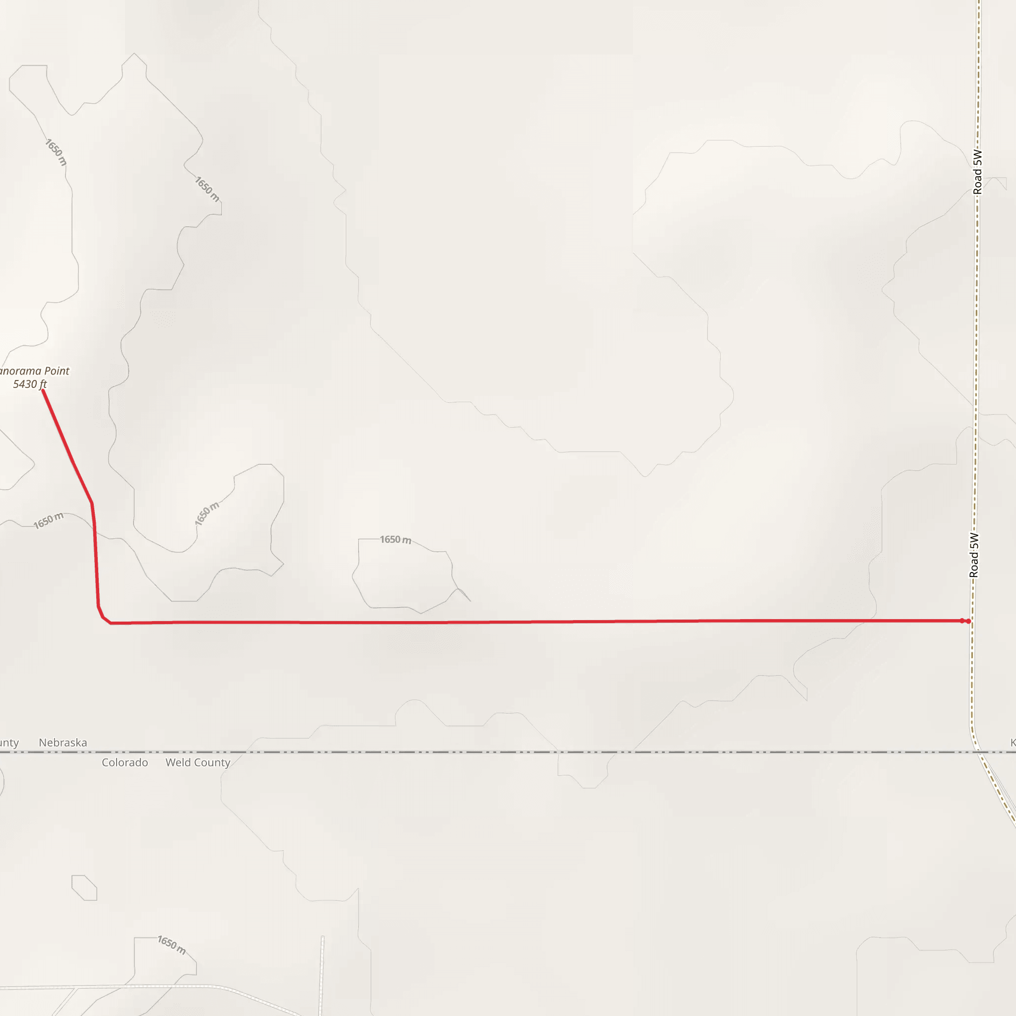 Panorama Point mobile static map