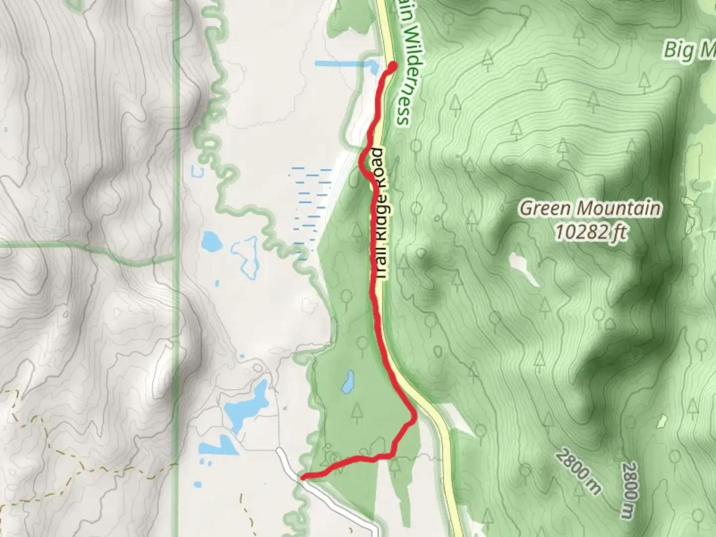 An image depicting the trail Valley Trail and its surrounding area.