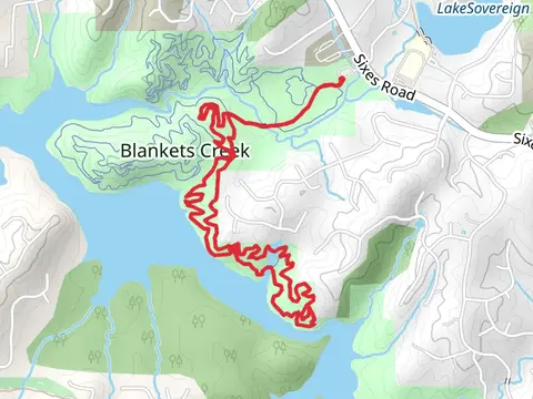 South Loop - Blankets Creek Park