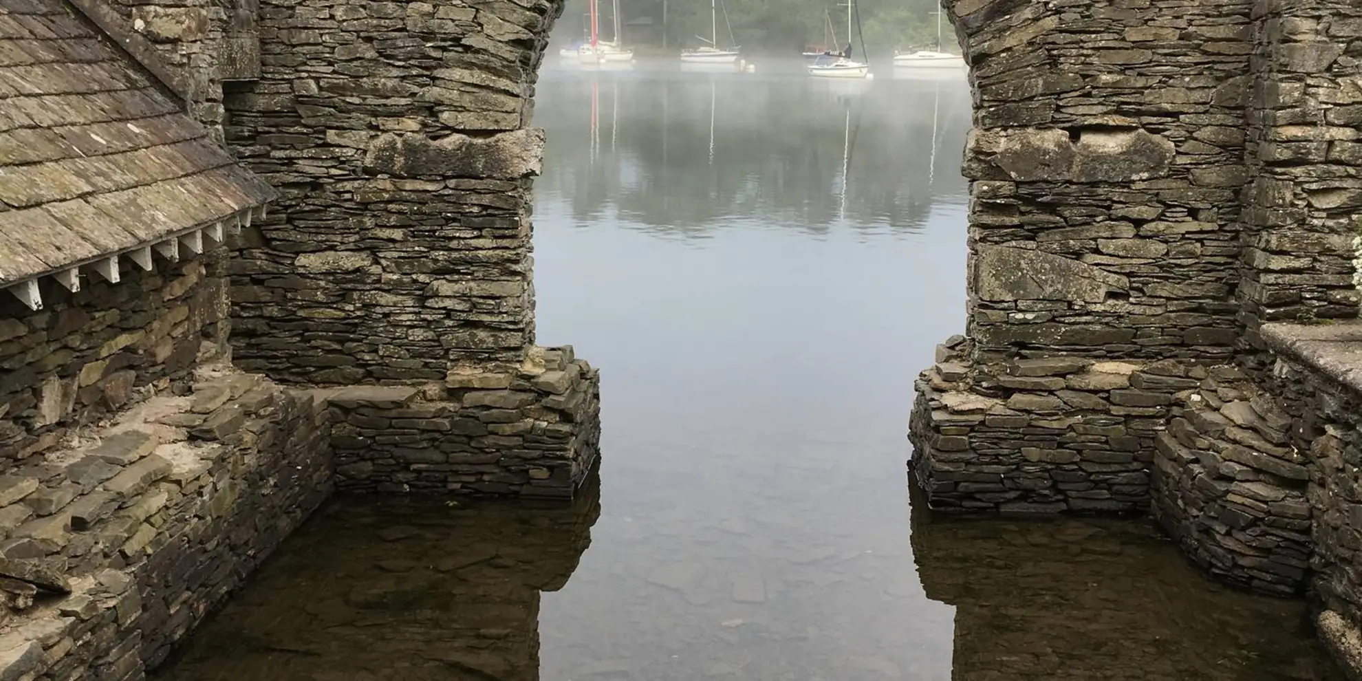 An image depicting the trail Fell Foot's Heritage and Garden Circular Walk and its surrounding area.