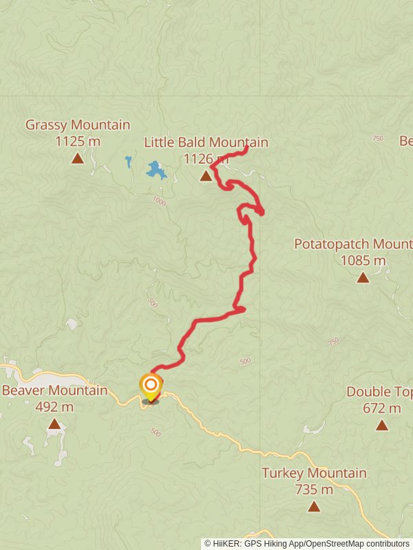 Bald Mountain via Emery Creek Trail