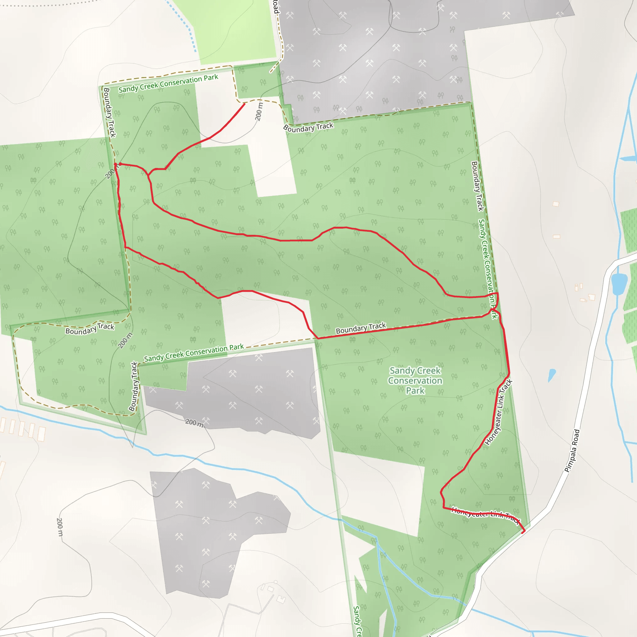 Wren Walk mobile static map