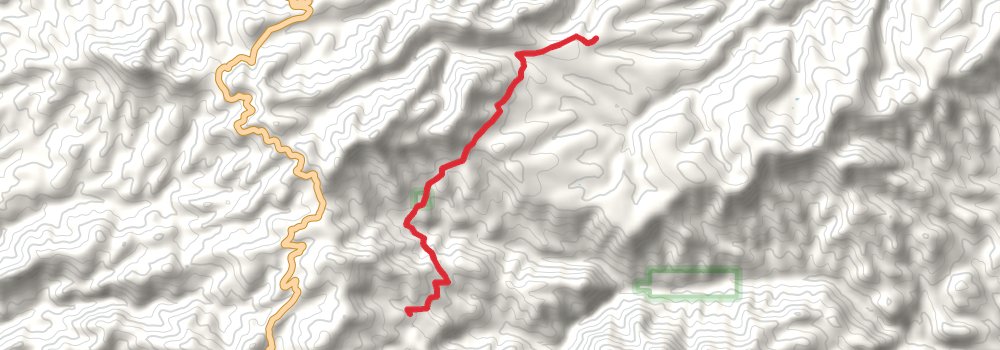 American Perimeter Trail - Southwest Primary stage 46 Map