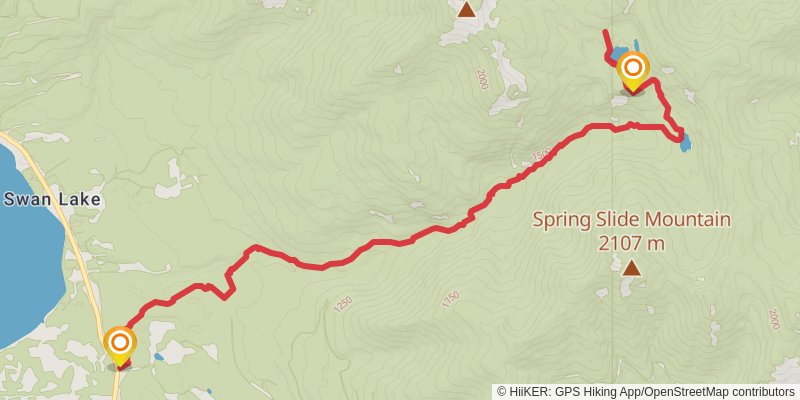 Bond Creek Trail stage 2 Map
