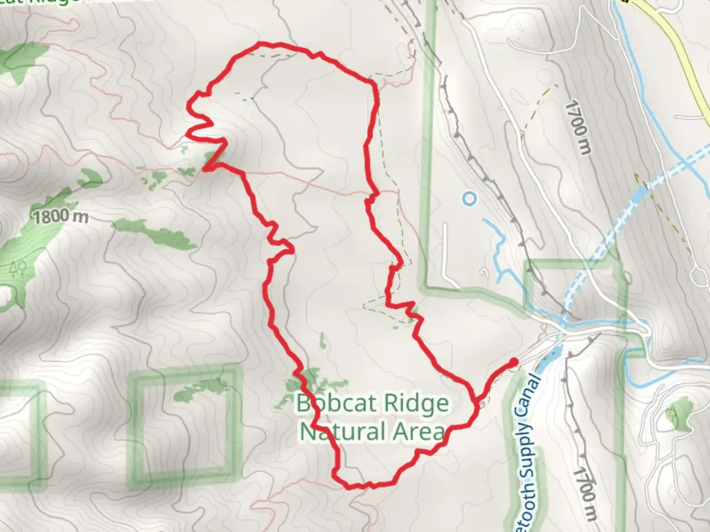 An image depicting the trail Valley Loop Trail and its surrounding area.