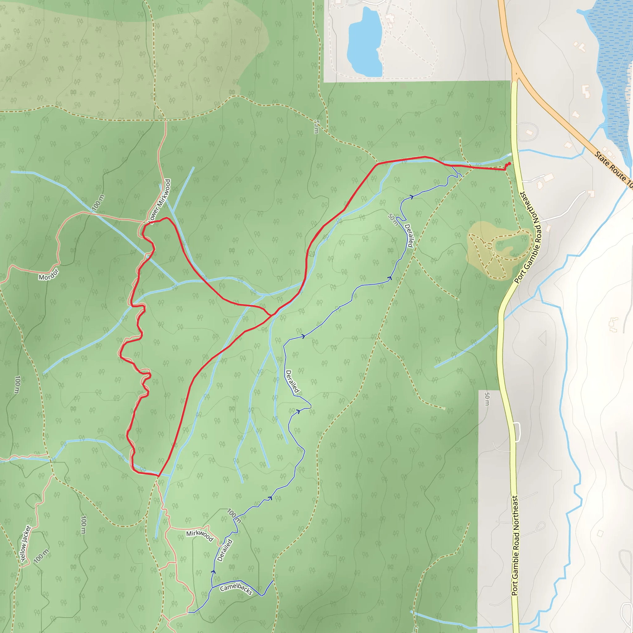 Lower Mirkwood mobile static map