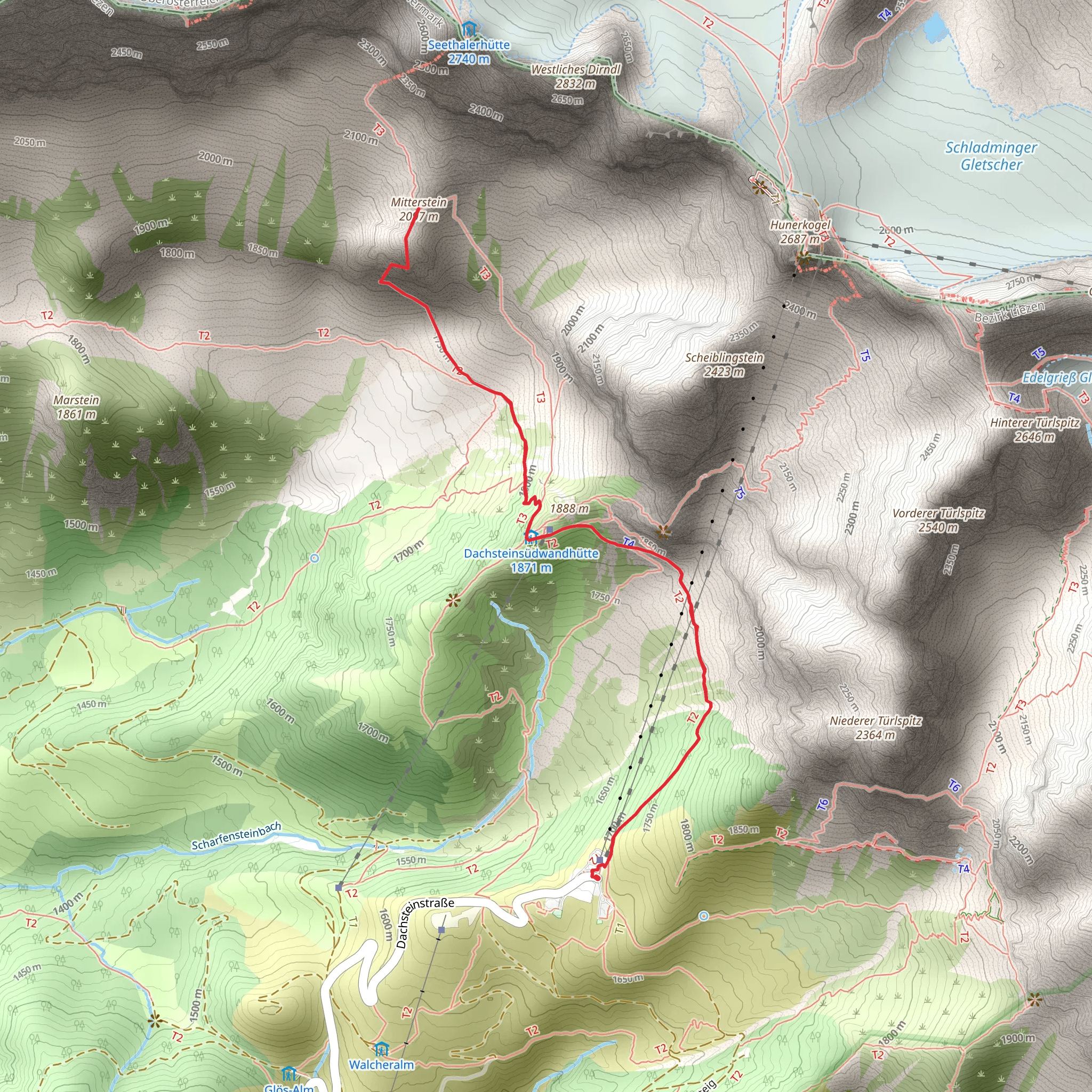 Anna Klettersteig mobile static map