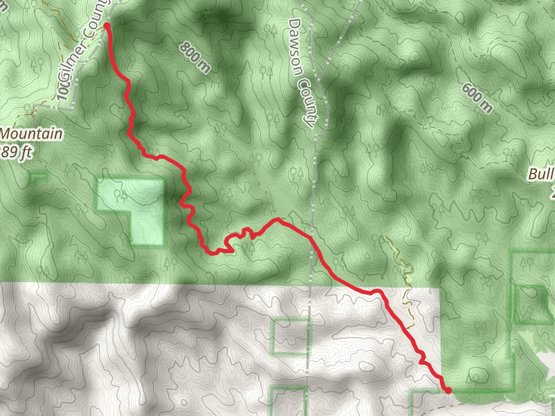 Nimblewill Gap Road Point to Point