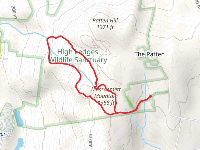 Massaemett Mountain Loop via Waterthrush Trail