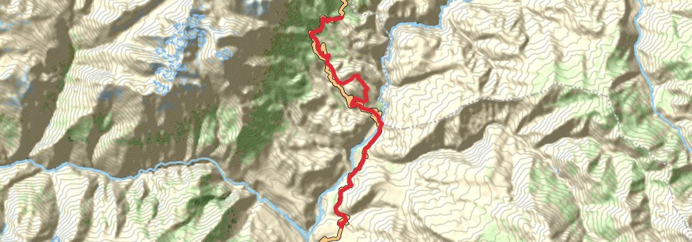 Upper Mustang Trek stage 2 Map