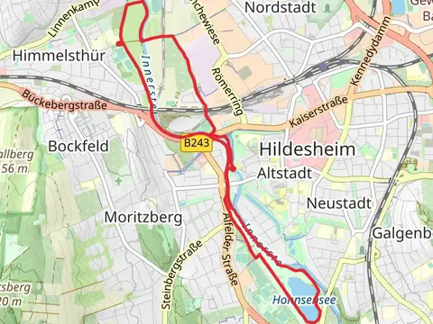 Hohnsensee and Seniorengraben via Innerstewiesen