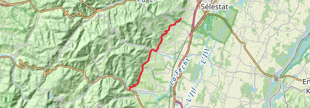 Camino Strasbourg-Saint Jean Pied de Port via Vézelay stage 5 Map