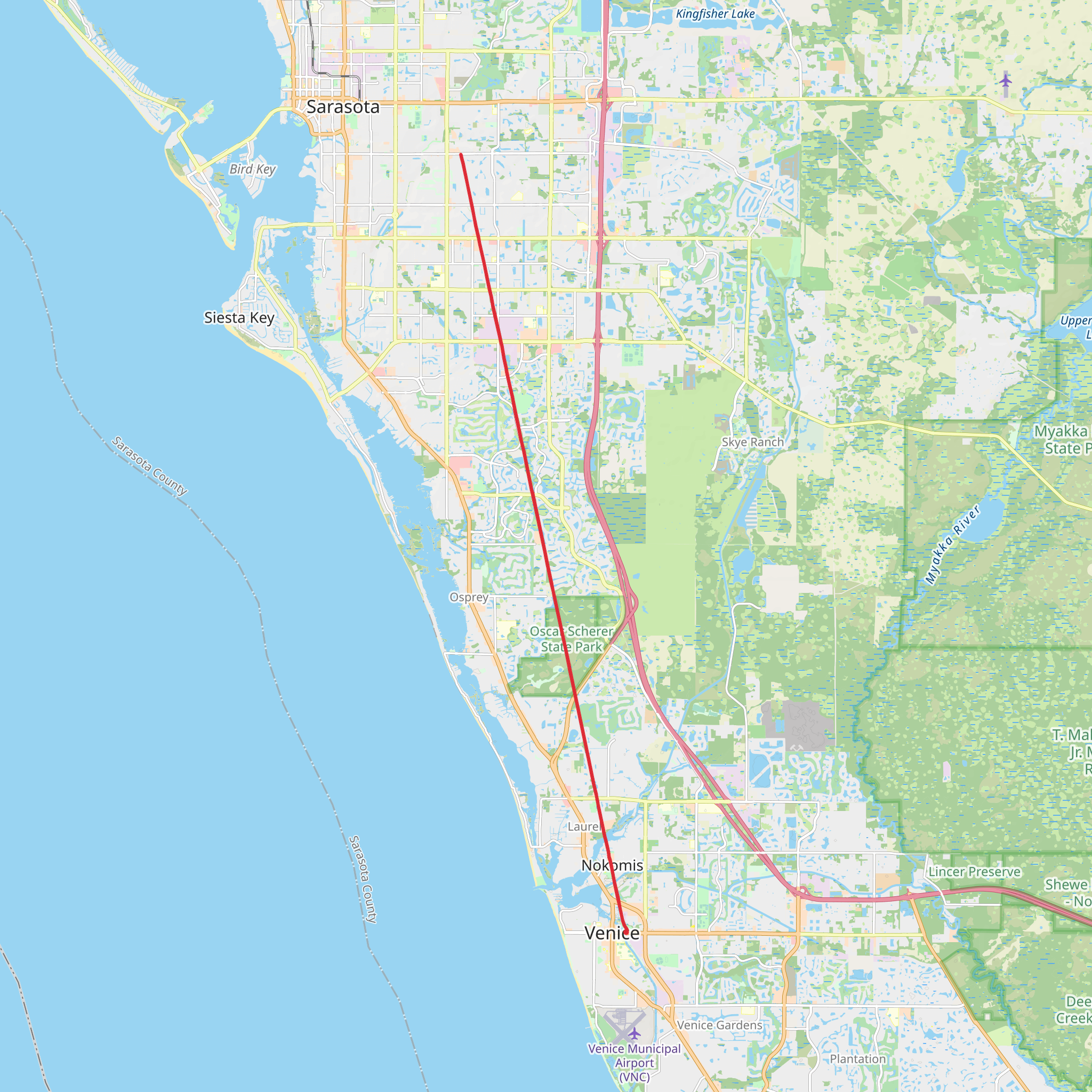 Legacy Trail mobile static map