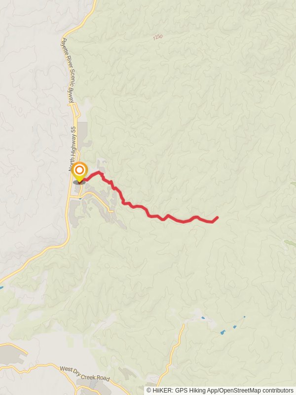 Spring Valley Creek Trail Out and Back