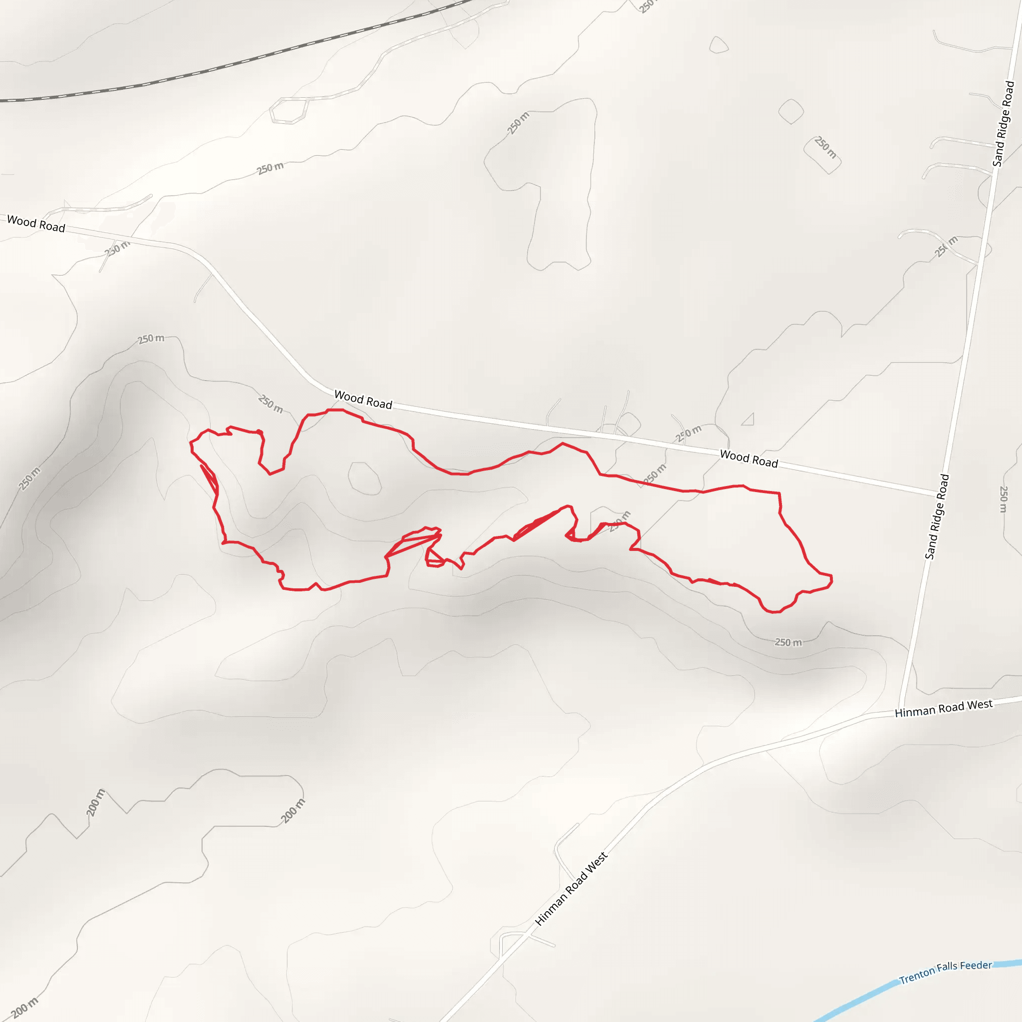 Wood Road Loop mobile static map