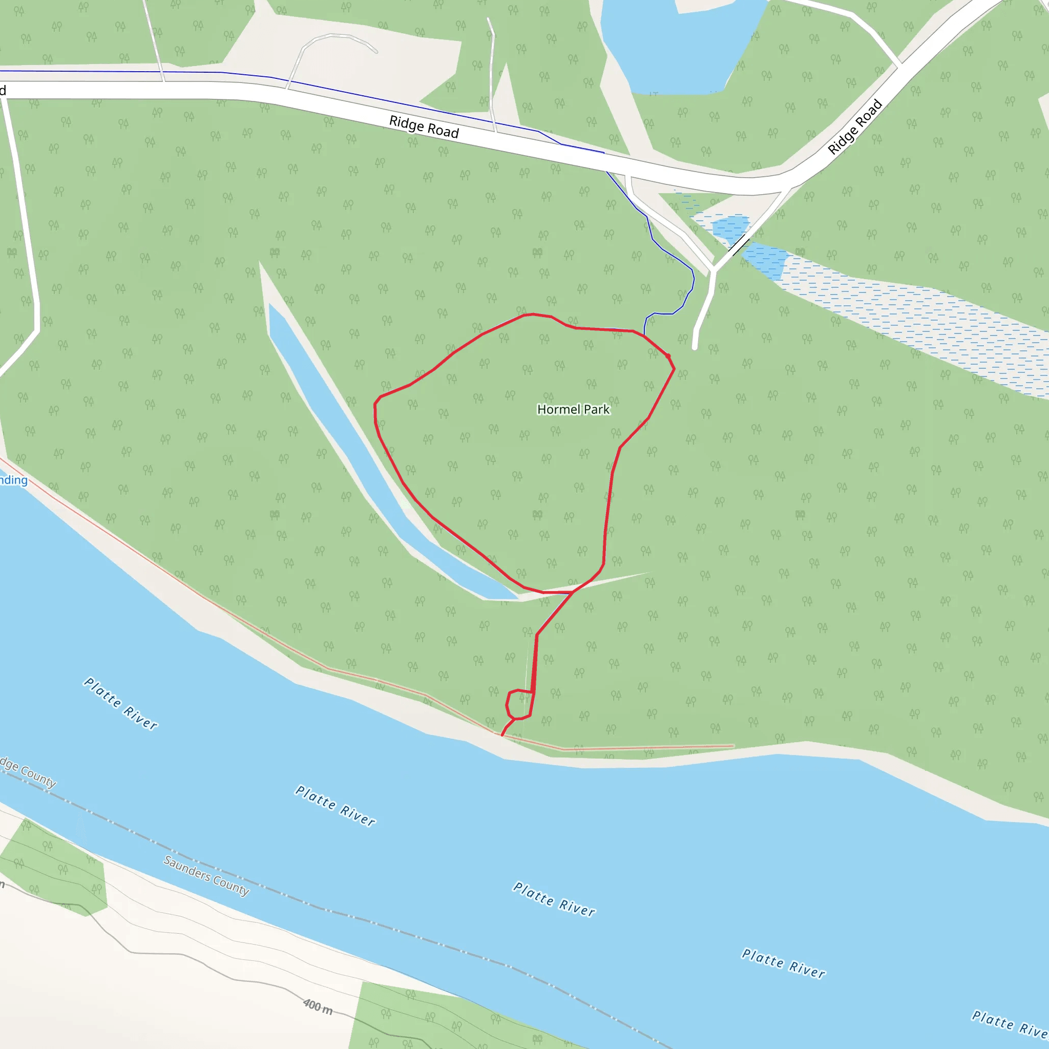 Ridge Road Loop mobile static map