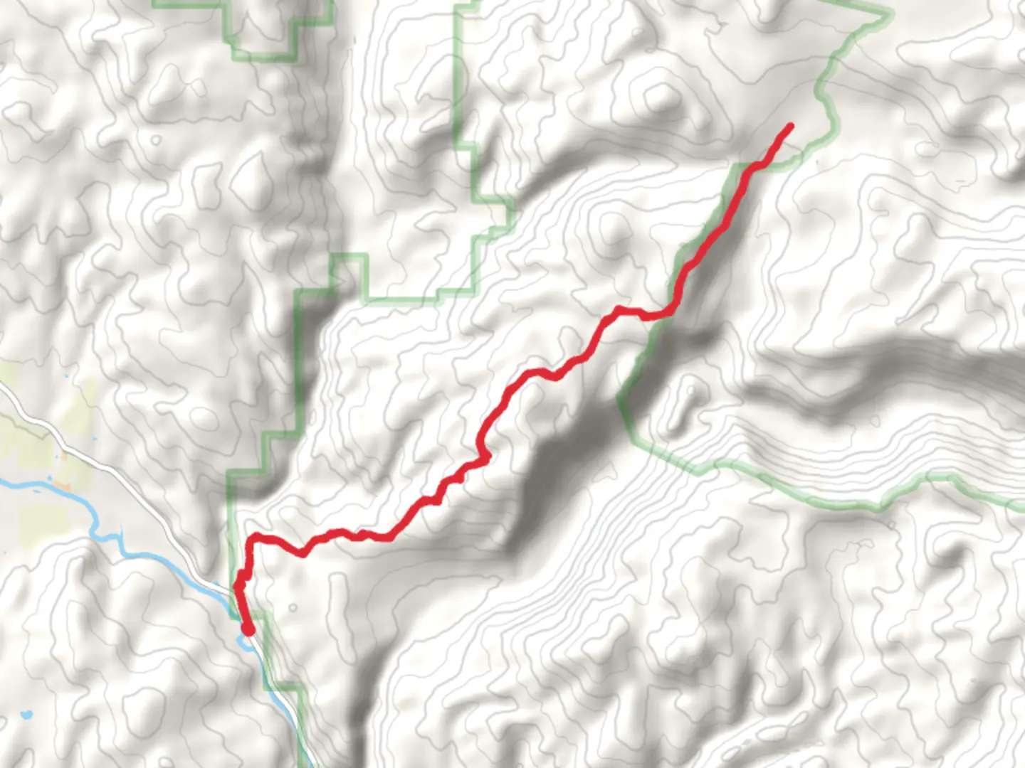An image depicting the trail Red Dirt and Swamp Park Trail and its surrounding area.