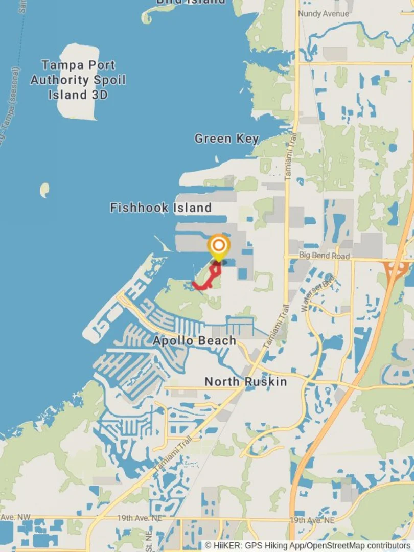 An image depicting the trail Loop Beside Big Bend and its surrounding area.