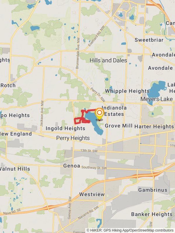 Wetland - Cottonwood - Lonesome Pine and Sippo Lake Trail