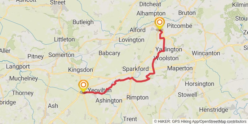 Leland Trail stage 2 Map