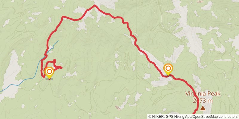 Honey Run Trail stage 2 Map