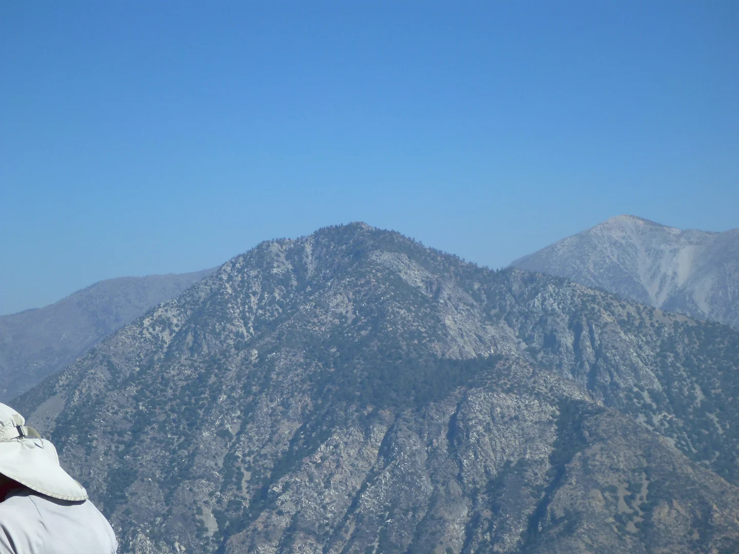 An image depicting the trail Iron Mountain Trail from Camp Bonita Road and its surrounding area.