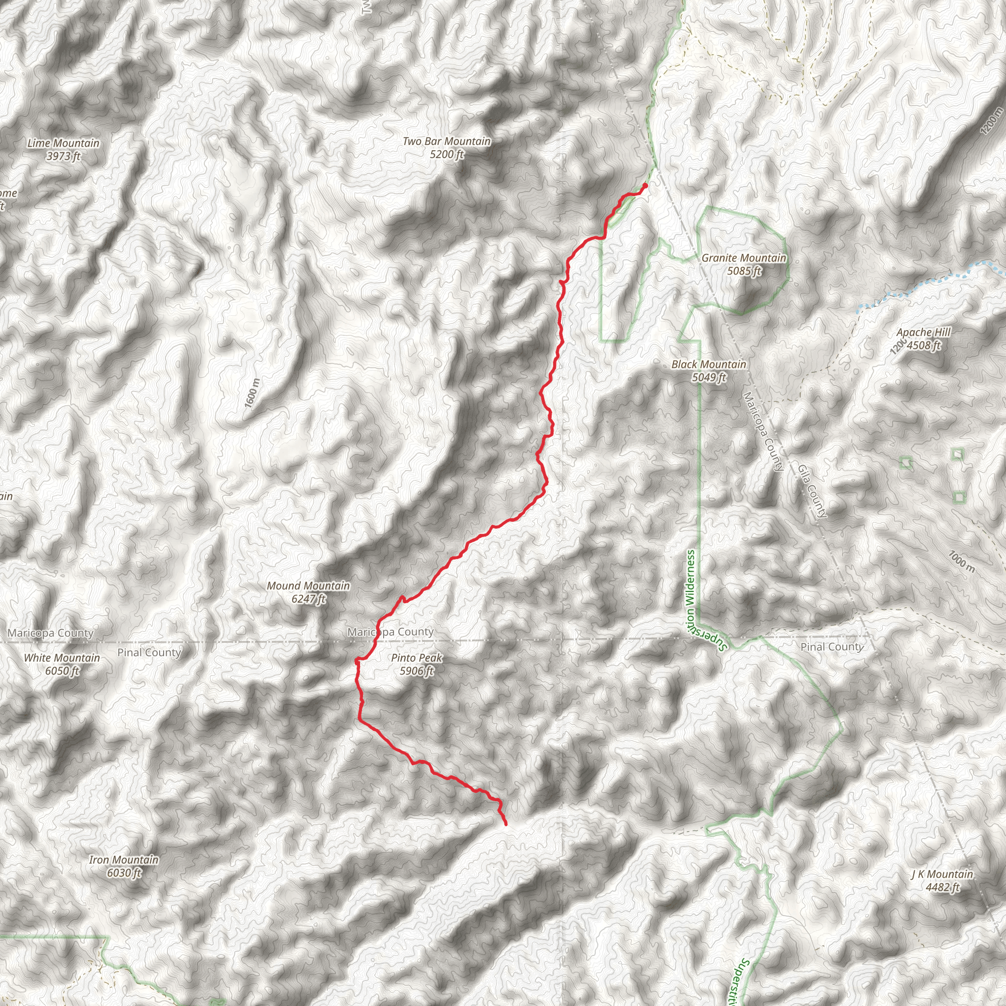 Campaign Trail mobile static map