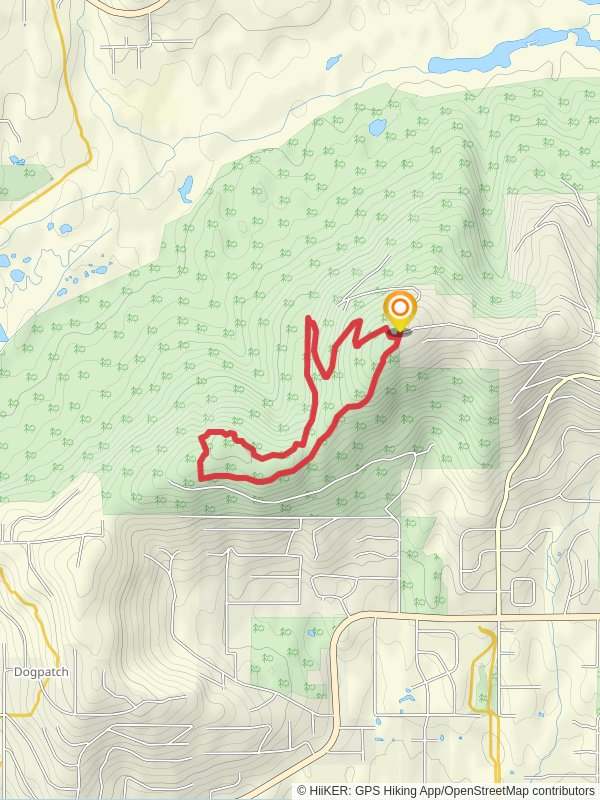 Skyline Ridge Park Loop