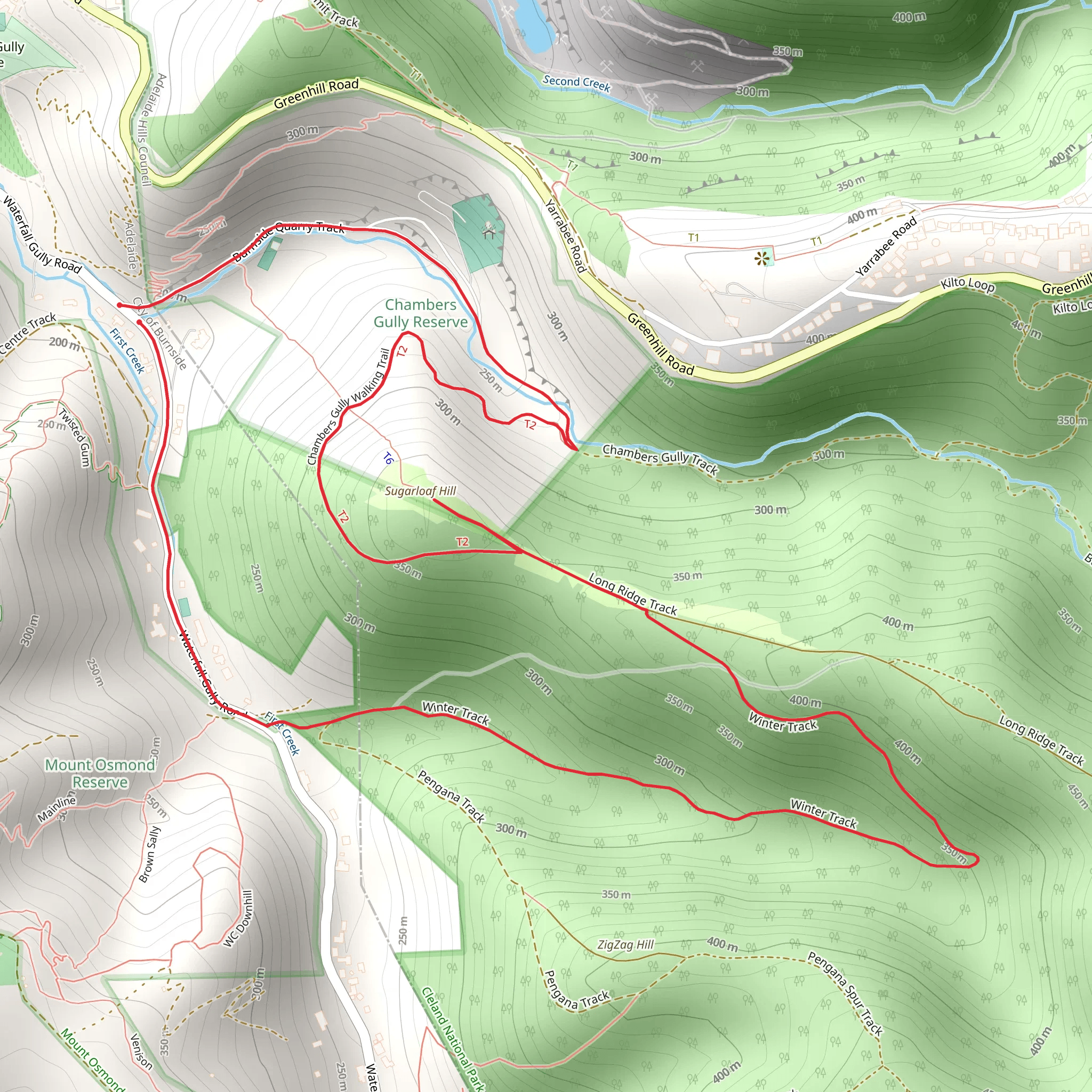 Sugarloaf Circuit Track mobile static map