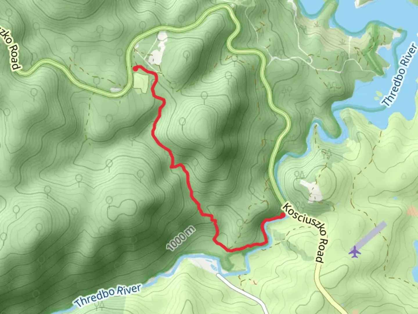 An image depicting the trail Pallaibo Walking Track and its surrounding area.