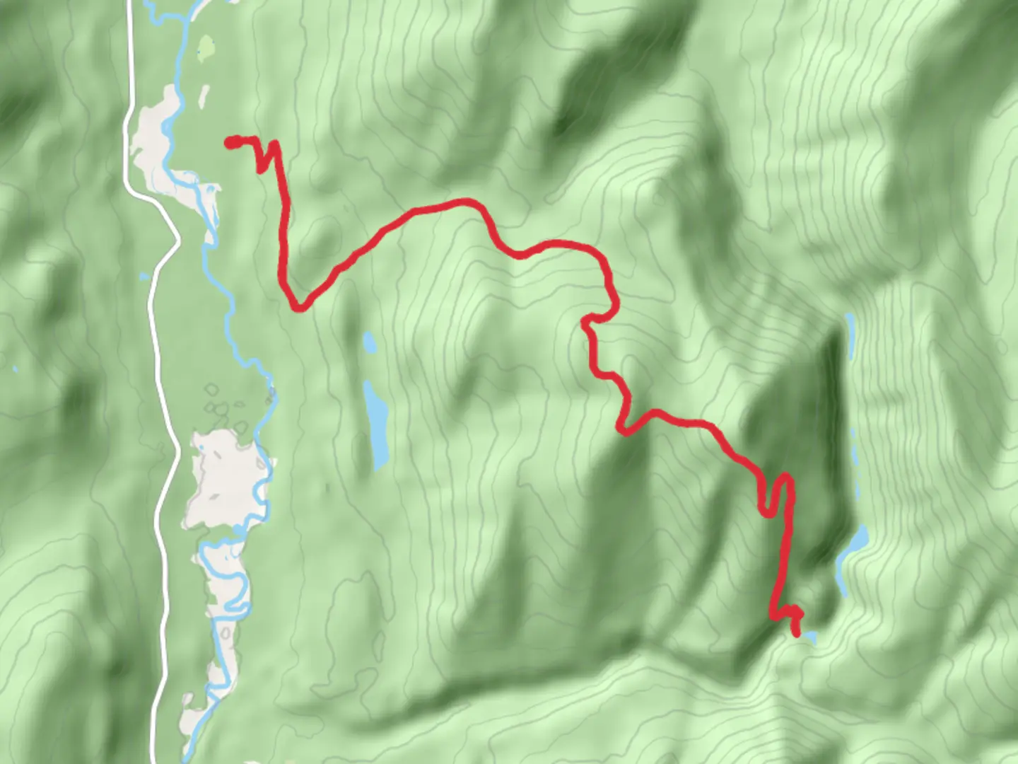 An image depicting the trail Bunker Creek Trail via Pacific Northwest Trail and its surrounding area.
