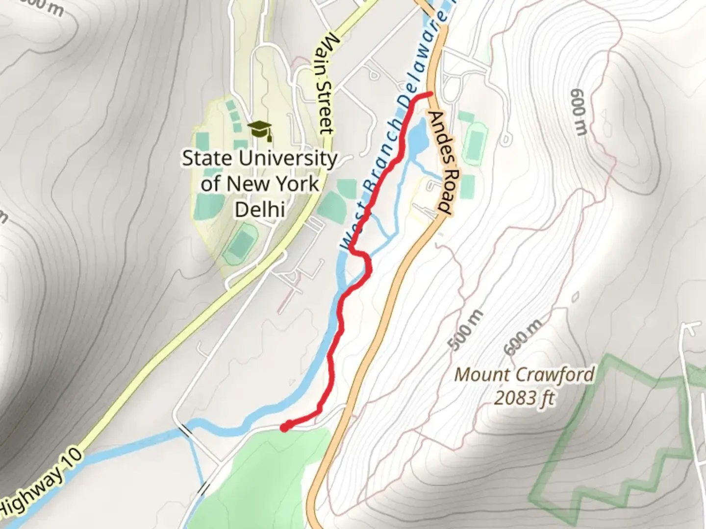 An image depicting the trail Smith Pond Trail and its surrounding area.