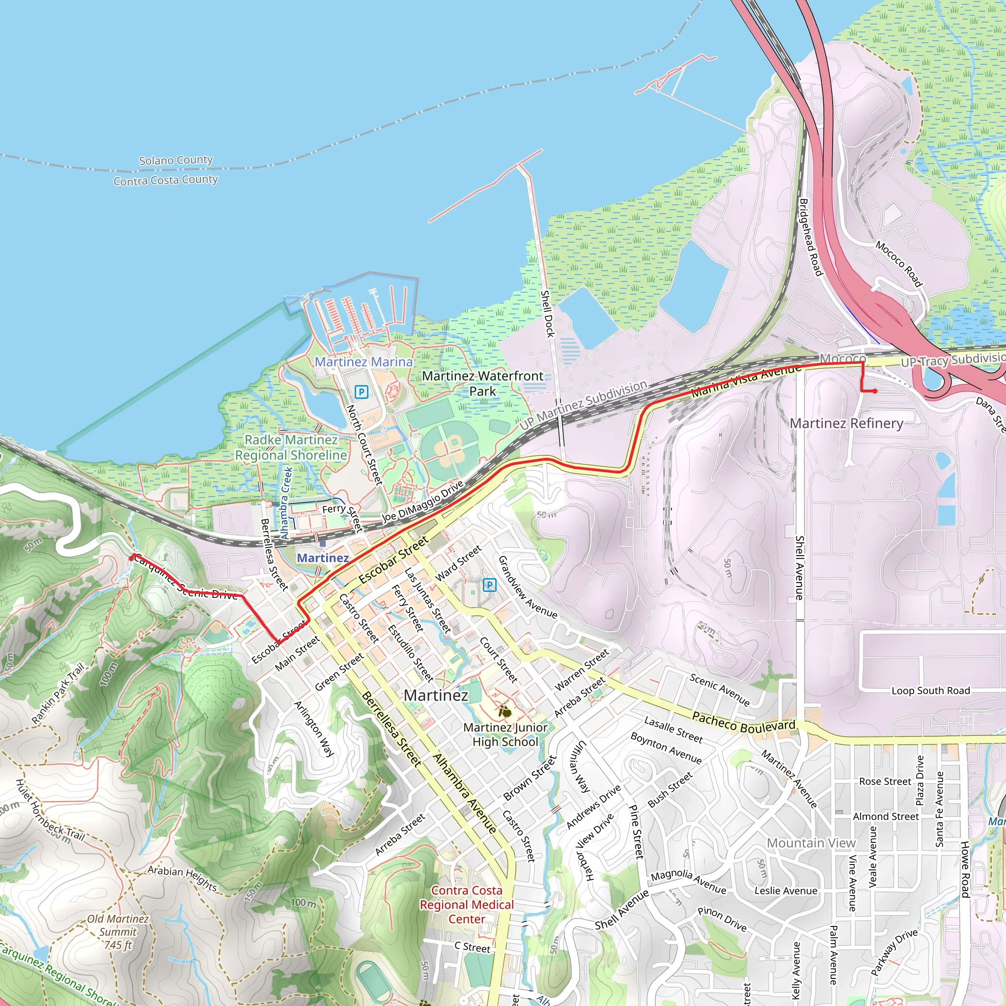 Saint Catherine of Siena Catholic Cametery Walk mobile static map