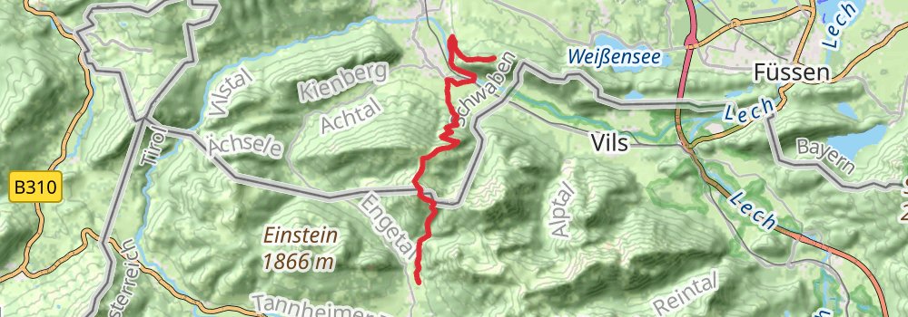 Via Alpina - Purple Trail stage 63 Map