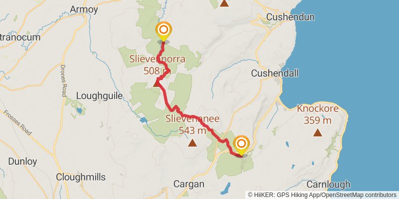 The Moyle Way stage 2 Map
