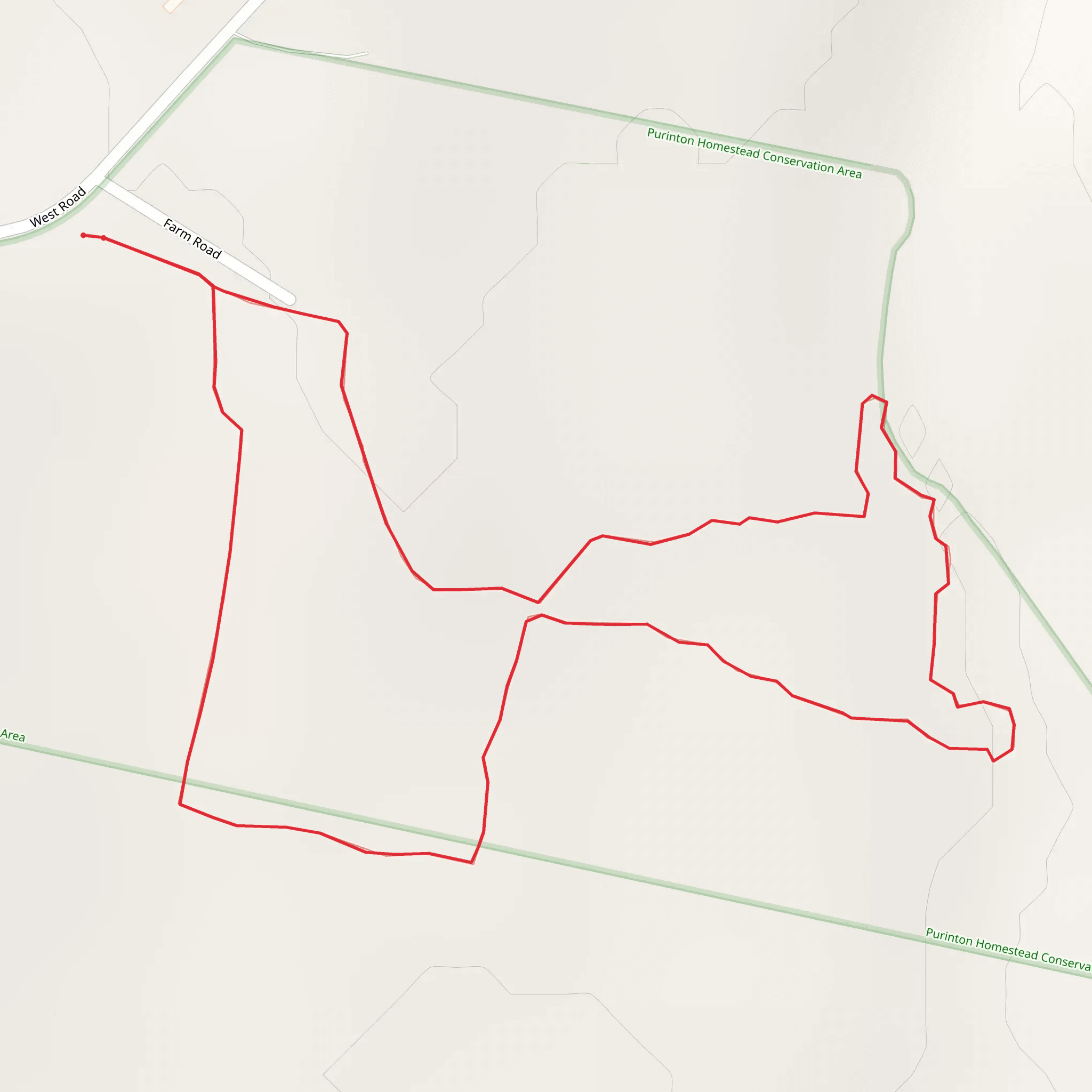 West Rand and Farm Road Loop mobile static map