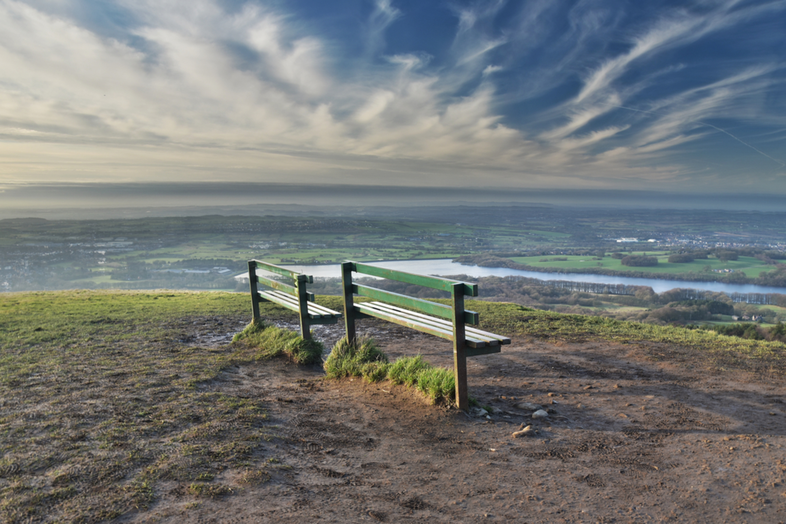 An image depicting the trail Rivington Pike Trail and its surrounding area.