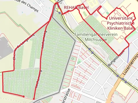 Burgfeldenpark Quarry Park Trail