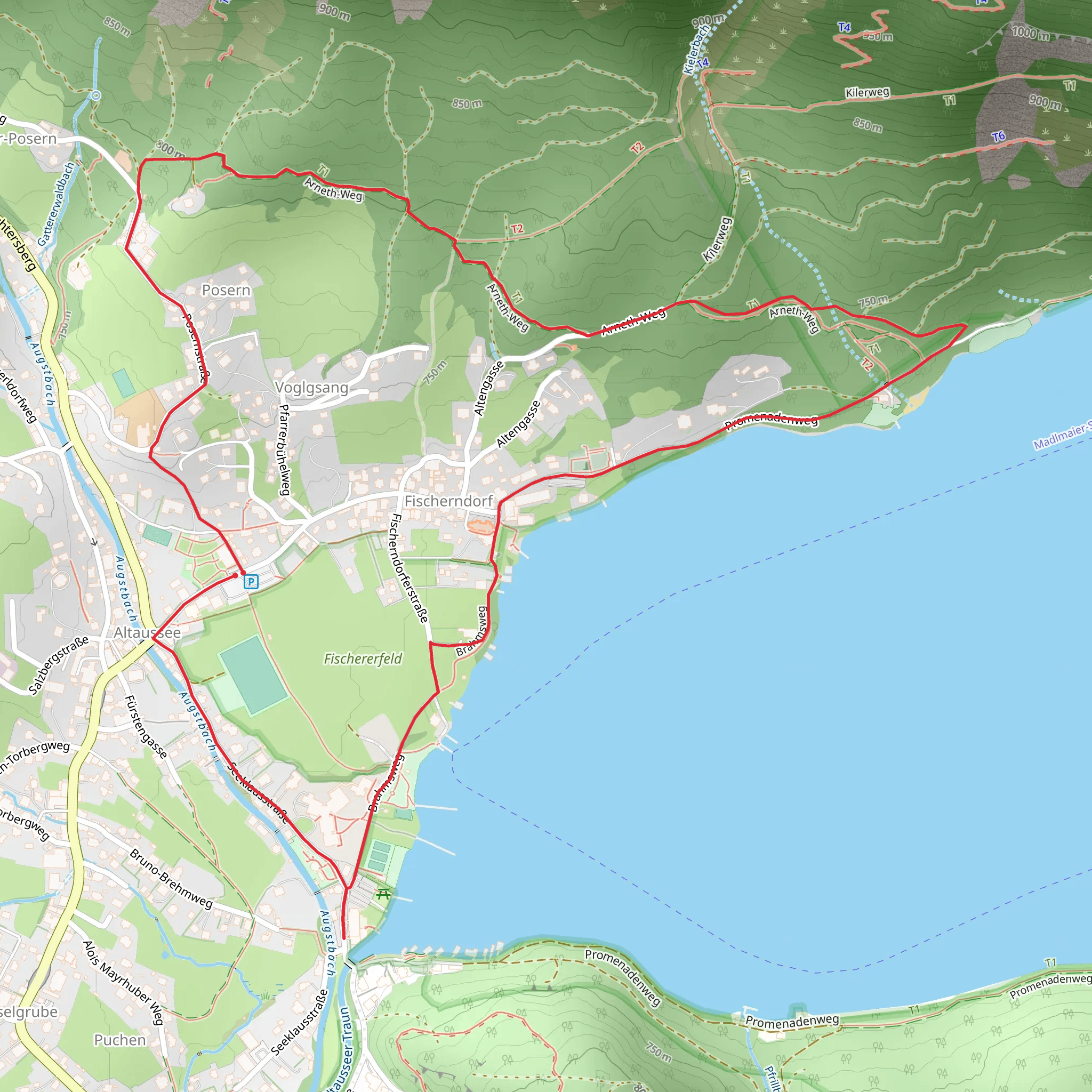 Via Artis Altaussee mobile static map